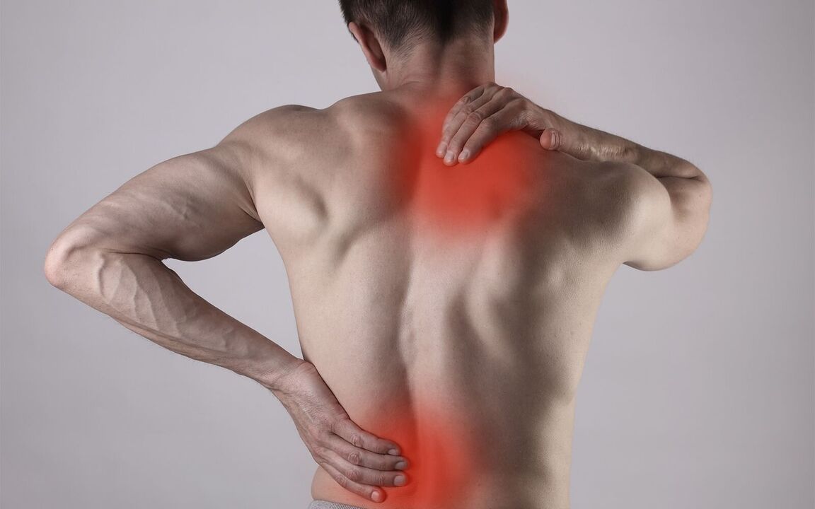Back pain is a sign of diseases of the musculoskeletal system