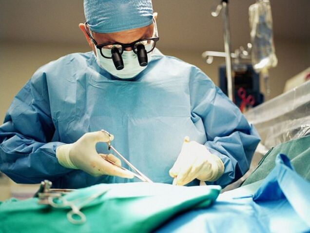 Surgical treatment of arthrosis of the joints